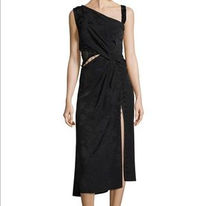 Prabal Gurung Embroidered black gown